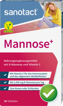 D-Mannose預防膀胱炎甘露糖片 30粒